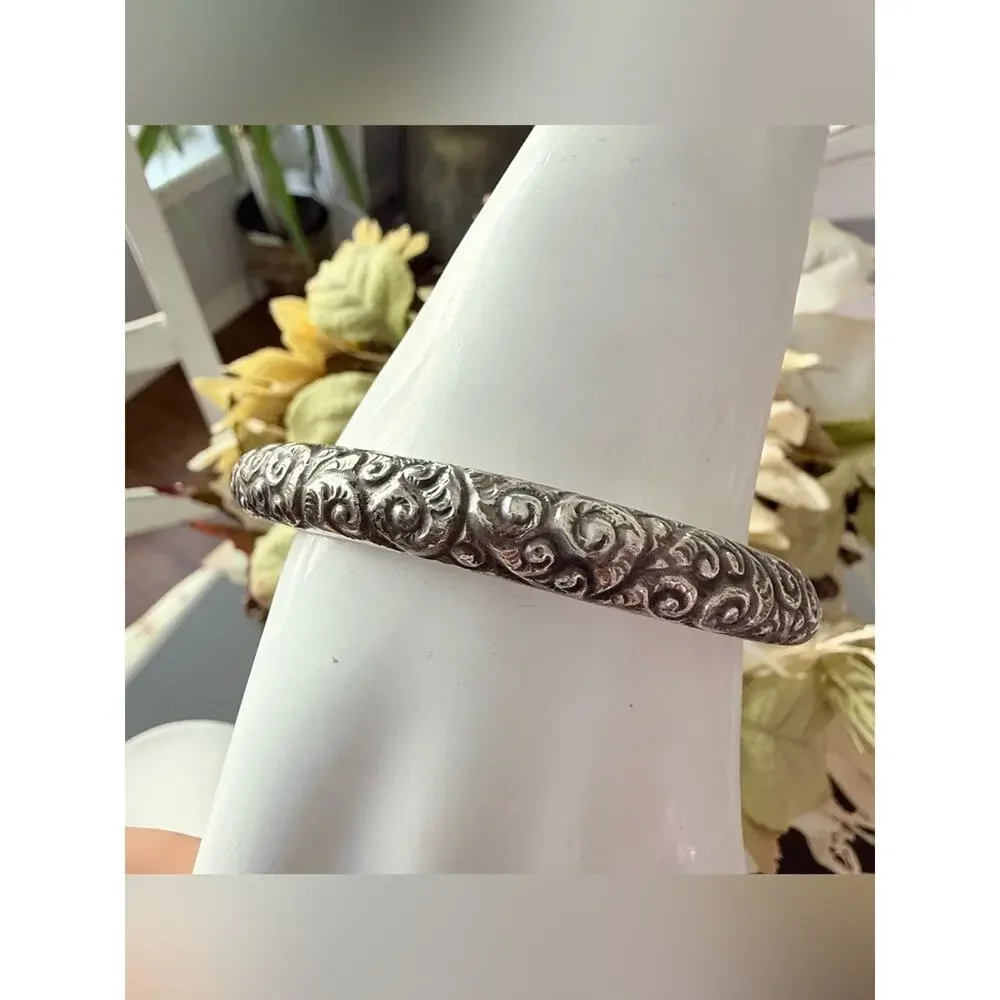R. Blackinton & Co., 925 Sterling Silver VINTAGE Bangle Bracelet